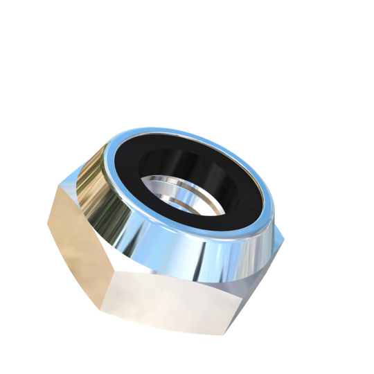 Titanium 5/16-18 UNC Allied Titanium Hex Lock Nut, Low Profile